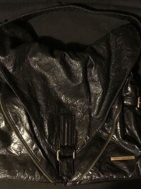 Black Shoulder Bag - Unbranded